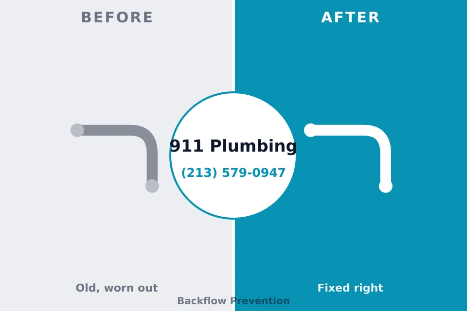 Before and after: plumbing repair South Fulton, TN